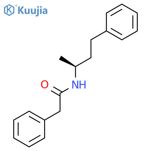 BENZENEACETAMIDE, N-[(1S)-1-METHYL-3-PHENYLPROPYL]- structure