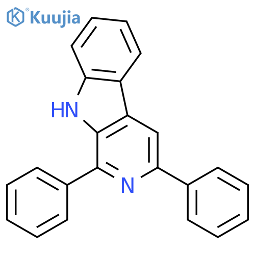 9H-PYRIDO[3,4-B]INDOLE, 1,3-DIPHENYL- structure