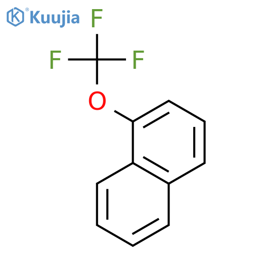 Naphthalene, 1-(trifluoromethoxy)- structure