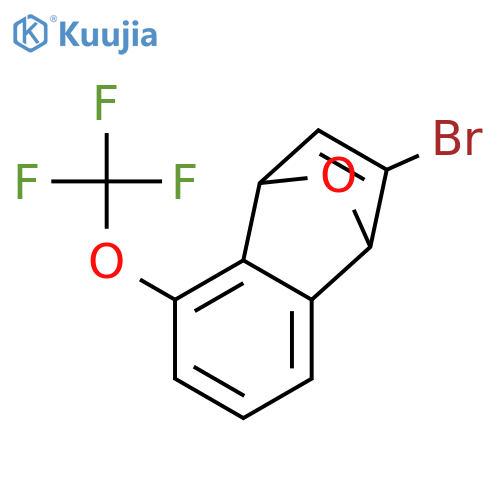 1,4-EPOXYNAPHTHALENE, 2-BROMO-1,4-DIHYDRO-5-(TRIFLUOROMETHOXY)- structure