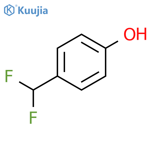 4-(Difluoromethyl)phenol structure