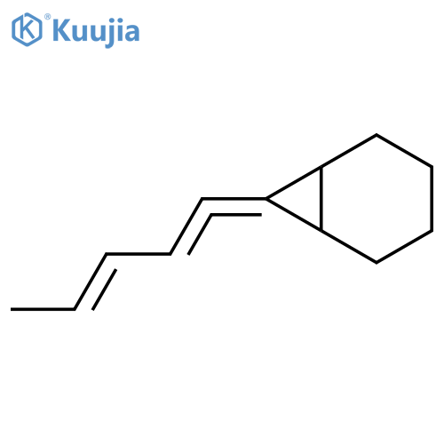 Bicyclo[4.1.0]heptane, 7-(1,3-pentadien-1-ylidene)- structure