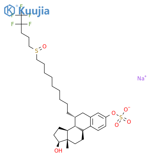 Fulvestrant 3-Sulfate Sodium Salt structure