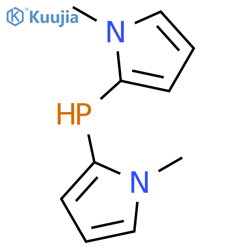 1H-Pyrrole, 2,2'-phosphinidenebis[1-methyl- structure