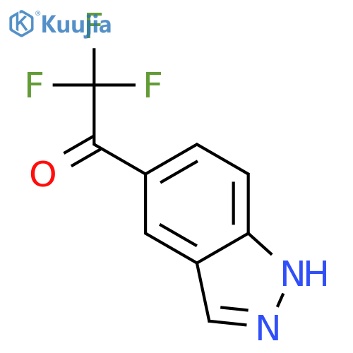 2,2,2-Trifluoro-1-(1H-Indazol-5-Yl)Ethanone structure