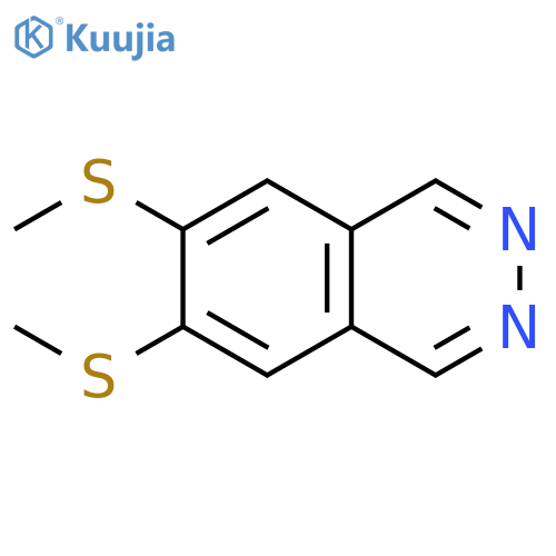 Phthalazine, 6,7-bis(methylthio)- structure