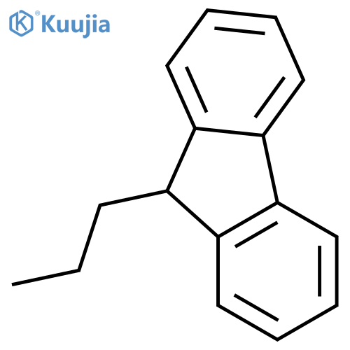 9-Propylfluorene structure