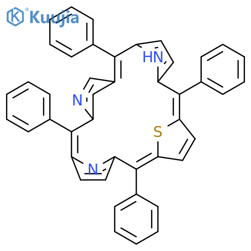 22-THIA-4,21,23-TRIAZAPENTACYCLO[16.2.1.13,6.18,11.113,16]TETRACOSA-1,3(24),4,6,8,10,12,14,16,18(21),19-UNDECAENE, 2,7,12,17-TETRAPHENYL- structure