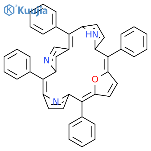 22-OXA-4,21,23-TRIAZAPENTACYCLO[16.2.1.13,6.18,11.113,16]TETRACOSA-1,3(24),4,6,8,10,12,14,16,18(21),19-UNDECAENE, 2,7,12,17-TETRAPHENYL- structure