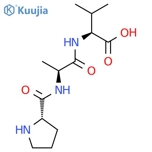 L-VALINE, L-PROLYL-L-ALANYL- structure