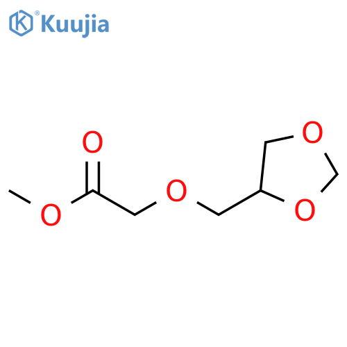 ACETIC ACID, (1,3-DIOXOLAN-4-YLMETHOXY)-, METHYL ESTER structure