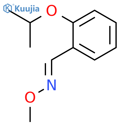 BENZALDEHYDE, 2-(1-METHYLETHOXY)-, O-METHYLOXIME structure