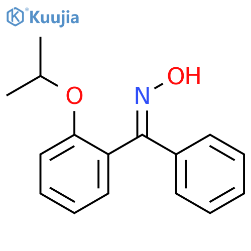 Methanone, [2-(1-methylethoxy)phenyl]phenyl-, oxime structure