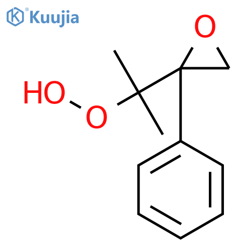 Hydroperoxide, 1-methyl-1-(2-phenyloxiranyl)ethyl structure