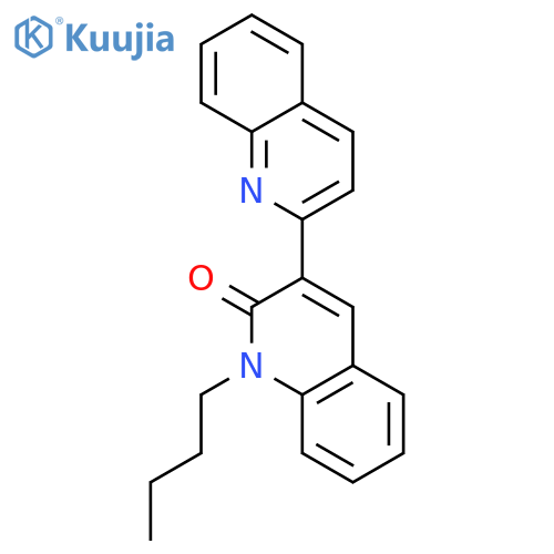 [2,3'-BIQUINOLIN]-2'(1'H)-ONE, 1'-BUTYL- structure