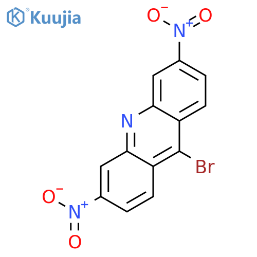 ACRIDINE, 9-BROMO-3,6-DINITRO- structure