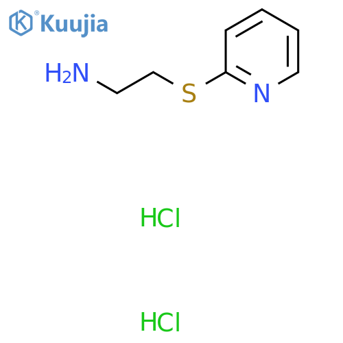 2-(Pyridin-2-ylthio)ethanamine dihydrochloride structure