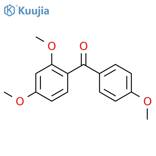 2,4,4'-Trimethoxybenzophenone structure