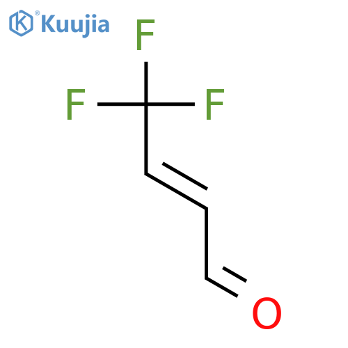 (2E)-4,4,4-trifluorobut-2-enal structure