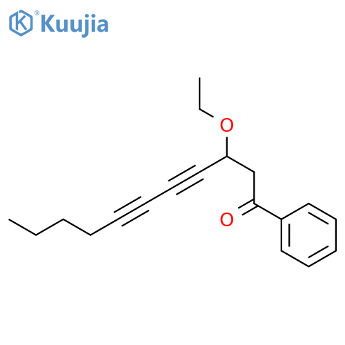 4,6-UNDECADIYN-1-ONE, 3-ETHOXY-1-PHENYL- structure