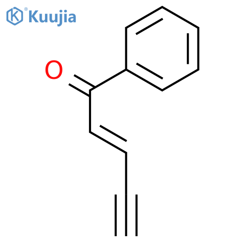 2-Penten-4-yn-1-one, 1-phenyl-, (2E)- structure