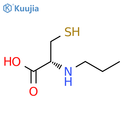 Cysteine, n-propyl-(9ci) structure