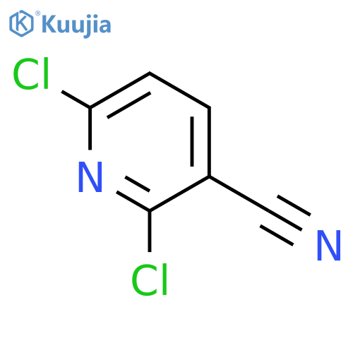 2,6-Dichloro-3-cyanopyridine structure