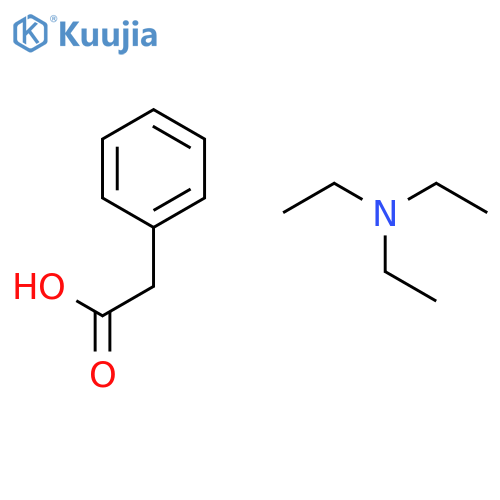 BENZENEACETIC ACID, COMPD. WITH N,N-DIETHYLETHANAMINE (1:1) structure