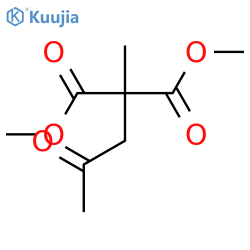 PROPANEDIOIC ACID, METHYL(2-OXOPROPYL)-, DIMETHYL ESTER structure