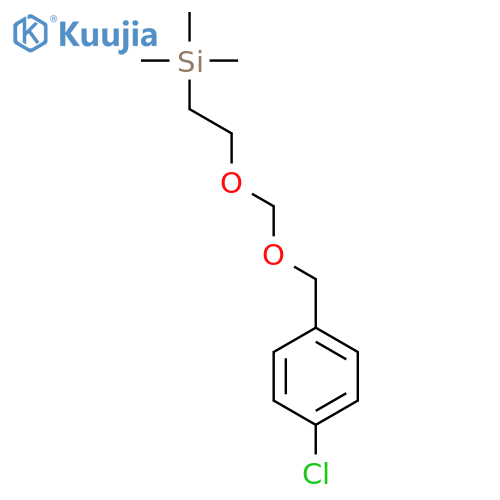 SILANE, [2-[[(4-CHLOROPHENYL)METHOXY]METHOXY]ETHYL]TRIMETHYL- structure