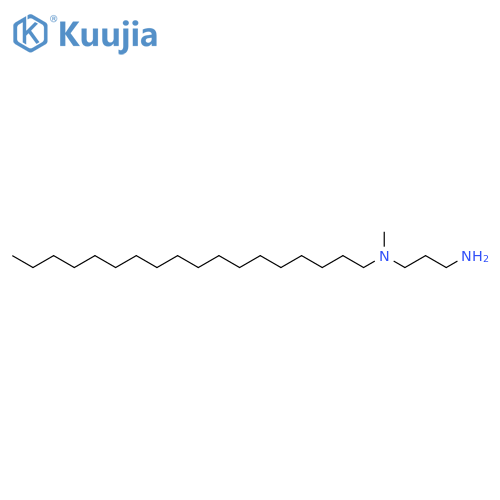 1,3-Propanediamine, N-methyl-N-octadecyl- structure