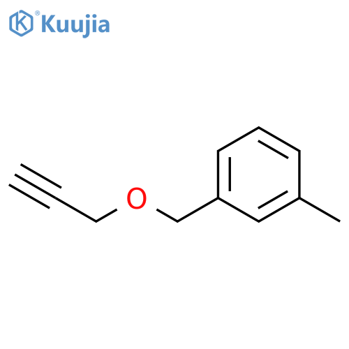 BENZENE, 1-METHYL-3-[(2-PROPYNYLOXY)METHYL]- structure