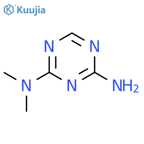 N,N-Dimethyl-1,3,5-triazine-2,4-diamine structure