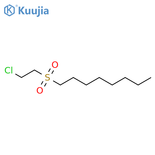 1-(2-Chloro-ethanesulfonyl)-octane structure