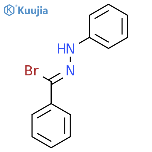 BENZENECARBOHYDRAZONOYL BROMIDE, N-PHENYL- structure