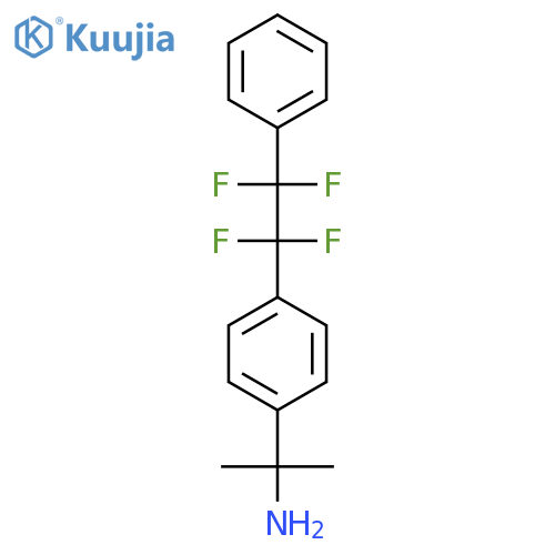 alpha,alpha-Dimethyl-4-(alpha,alpha,beta,beta-tetrafluorophenethyl)benzylamine structure