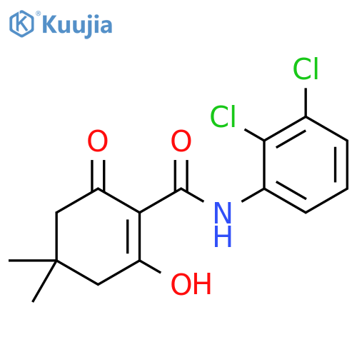 1-Cyclohexene-1-carboxamide, N-(2,3-dichlorophenyl)-2-hydroxy-4,4-dimethyl-6-oxo- structure