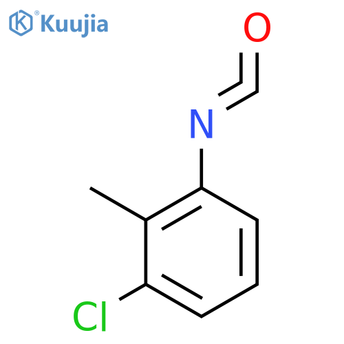 3-Chloro-2-methylphenyl isocyanate structure
