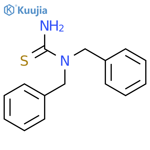 1,1-dibenzyl-thiourea structure