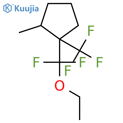 Cyclopentane, 1-(ethoxydifluoromethyl)-2-methyl-1-(trifluoromethyl)- structure