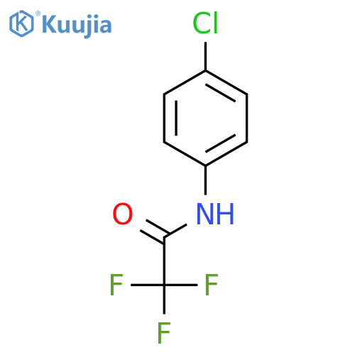 N-(4-chlorophenyl)-2,2,2-trifluoroacetamide structure