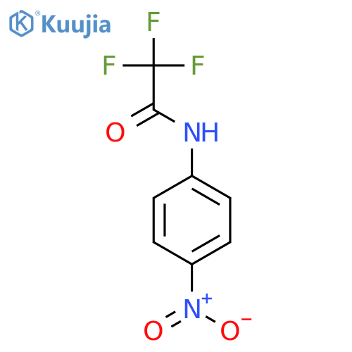 N-(p-Nitrophenyl)-2,2,2-trifluoroacetamide structure