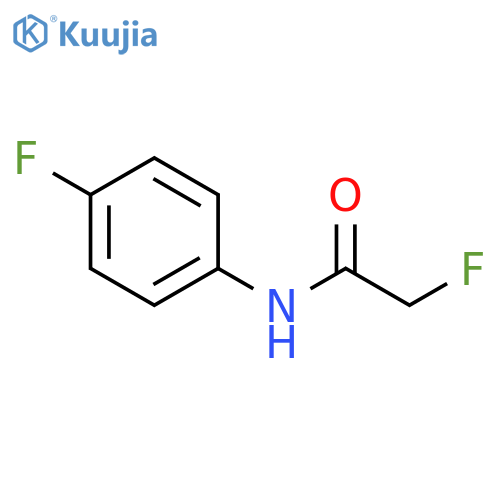 2-fluoro-N-(4-fluorophenyl)acetamide structure