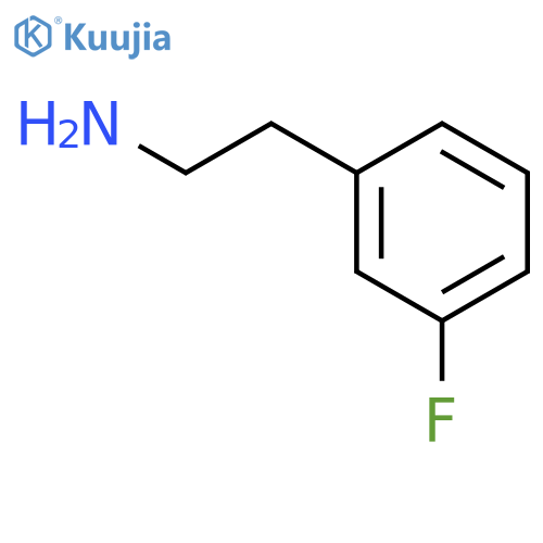 3-Fluorophenethylamine structure