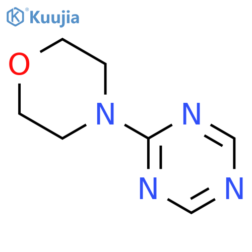 1,3,5-TRIAZINE, 2-(4-MORPHOLINYL)- structure