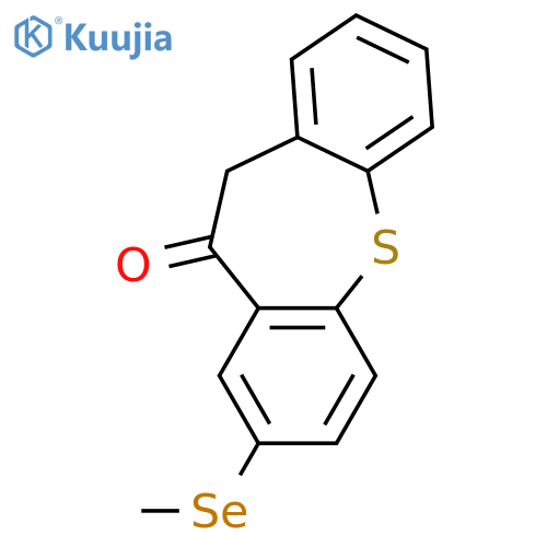 DIBENZO[B,F]THIEPIN-10(11H)-ONE, 8-(METHYLSELENO)- structure