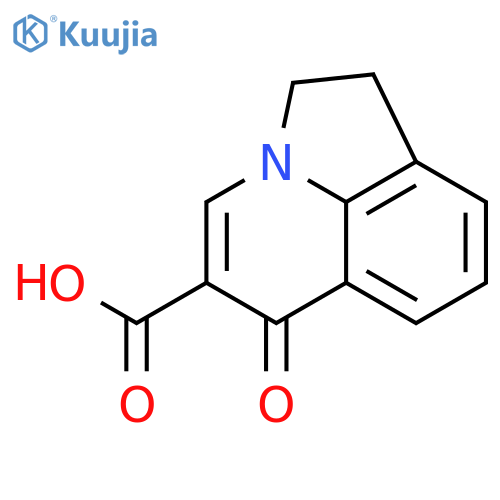 6-oxo-1,2-dihydro-6H-pyrrolo3,2,1-ijquinoline-5-carboxylic Acid structure