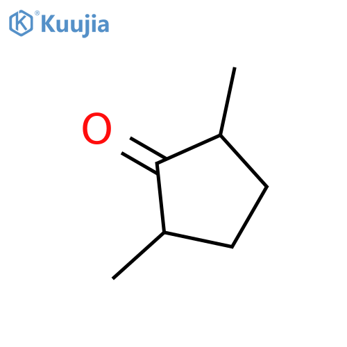 2,5-dimethylcyclopentan-1-one structure