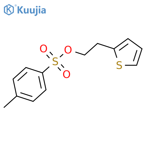 2-(Thiophen-3-yl)ethyl 4-methylbenzenesulfonate structure