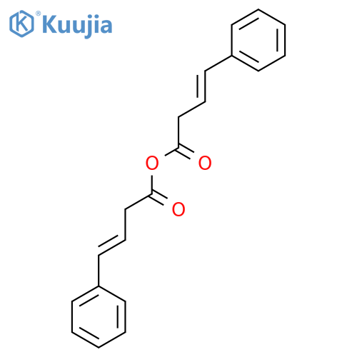 [(E)-4-Phenylbut-3-enoyl] (E)-4-phenylbut-3-enoate structure